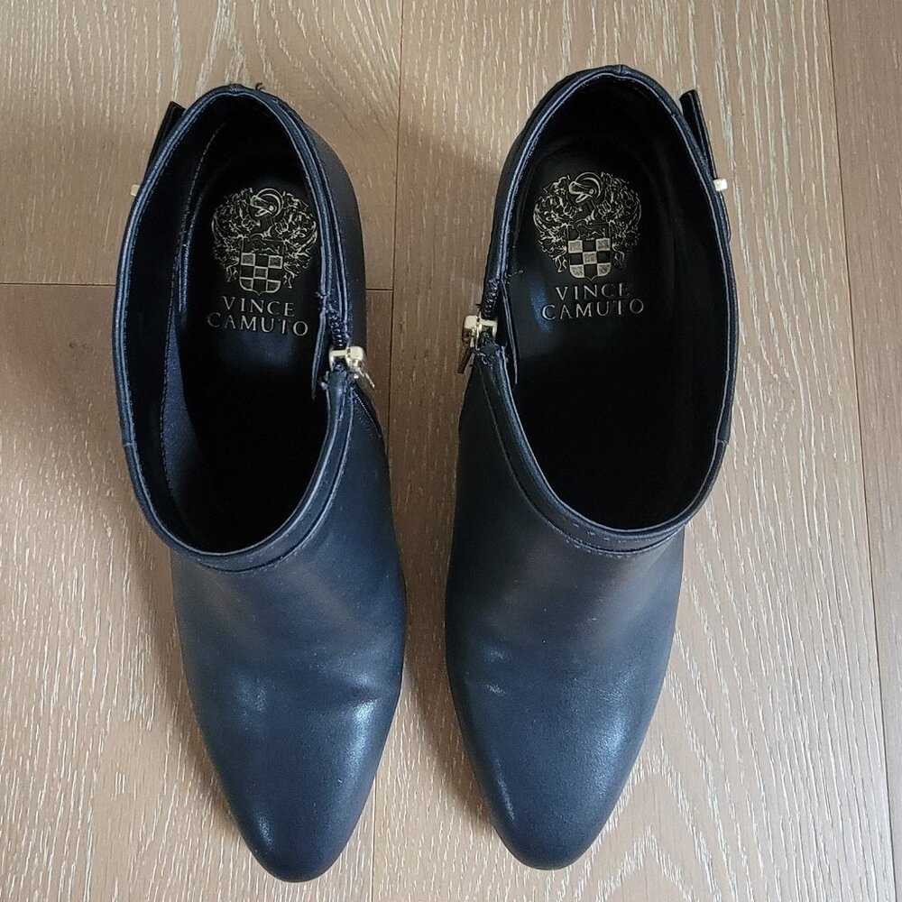 Vince Camuto Women’s Coorin Heeled Booties in Black Size 8 - Picture 5 of 10